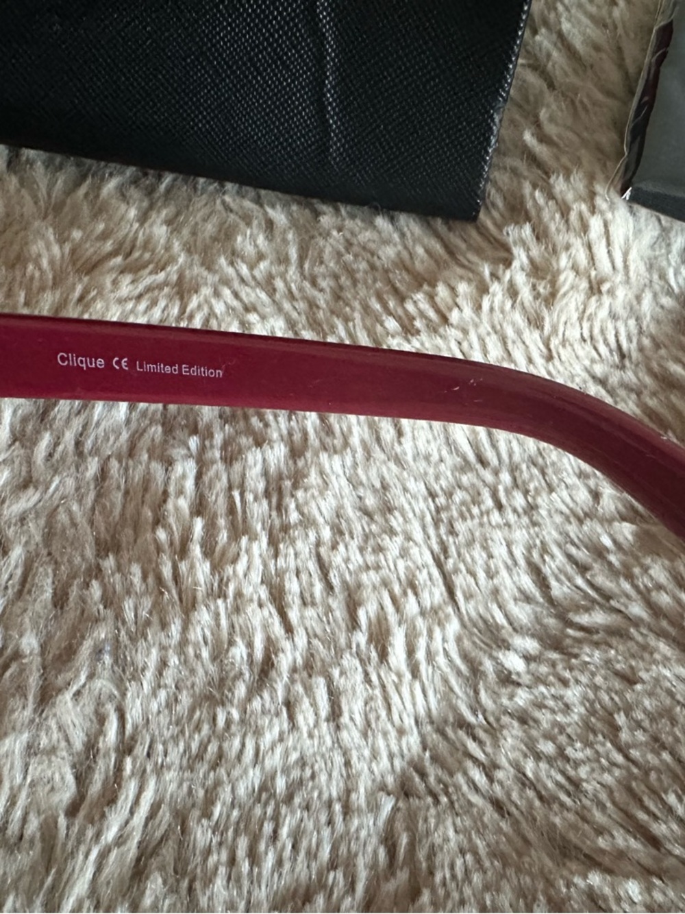 Priv Revaux Madelaine Women's Burgundy Sunglasses View 4